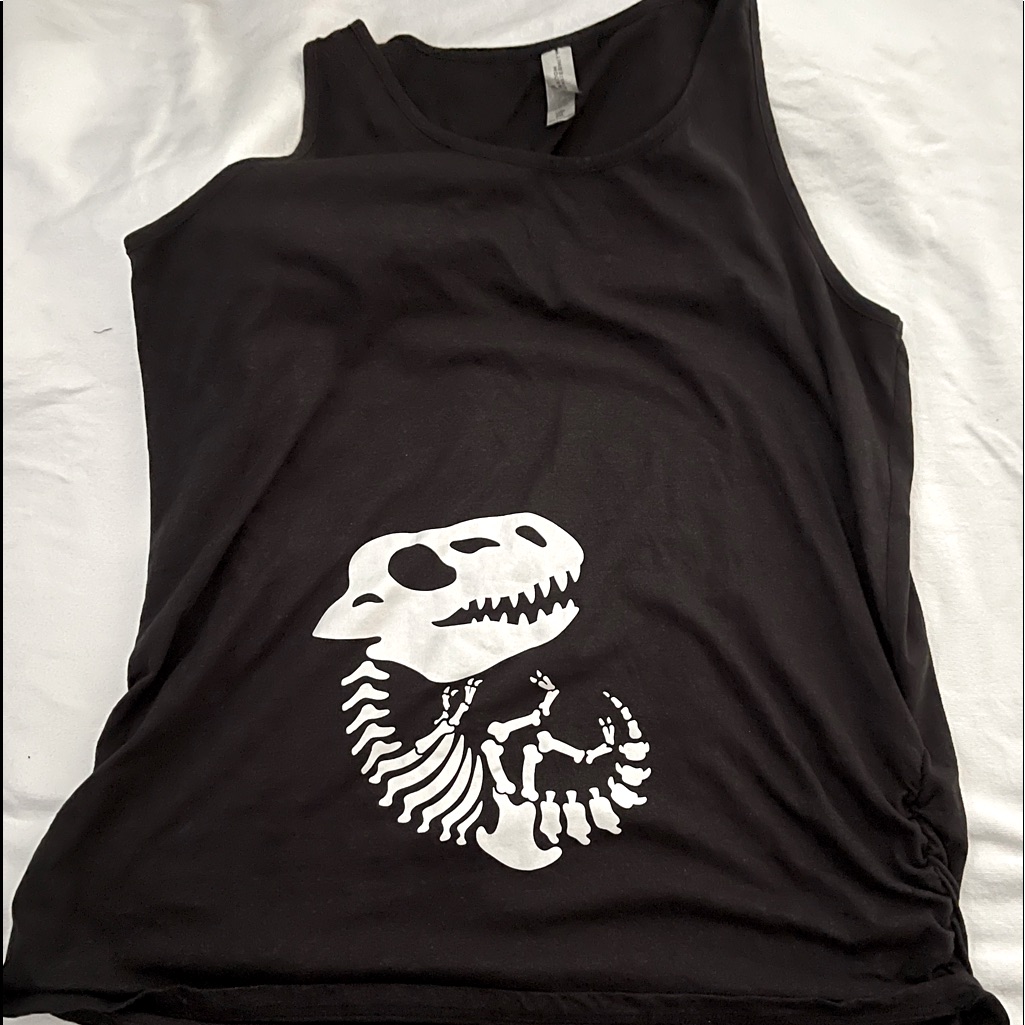 Brand New Maternity Dinosaur Tank